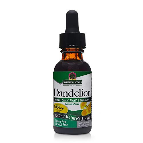 Natures Answer Alcohol Free Dandelion Root 1 Fluid Ounce Natures Answer Alcohol Free Dandelion Root 1 Fluid Ounce