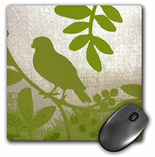 3dRose LLC 8 x 8 x 0.25 Inches Mouse Pad, Song Bird (mp_21560_1)