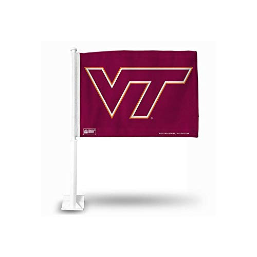 Rico Industries NCAA Virginia Tech Hokies Car Flag Rico Industries NCAA Virginia Tech Hokies Car Flag