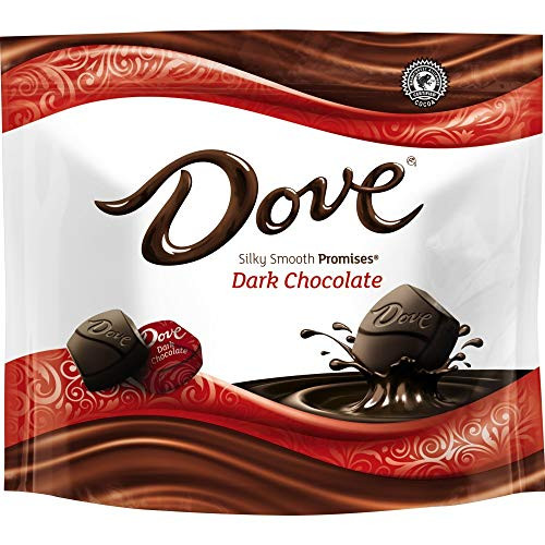 DOVE PROMISES Dark Chocolate Candy Bag 8_46 oz DOVE PROMISES Dark Chocolate Candy Bag 8_46 oz