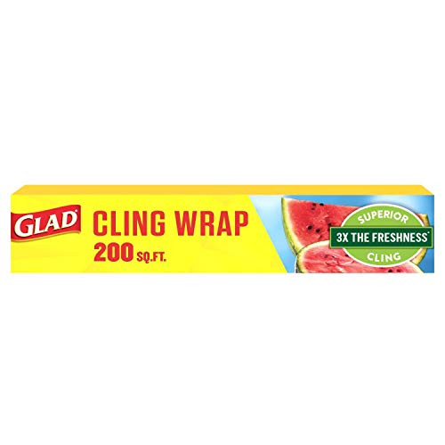 Glad Plastic Food Wrap Variety Pack - Pressn Seal Wrap - FreezerWrap - ClingWrap Pack of 3 Package May Vary