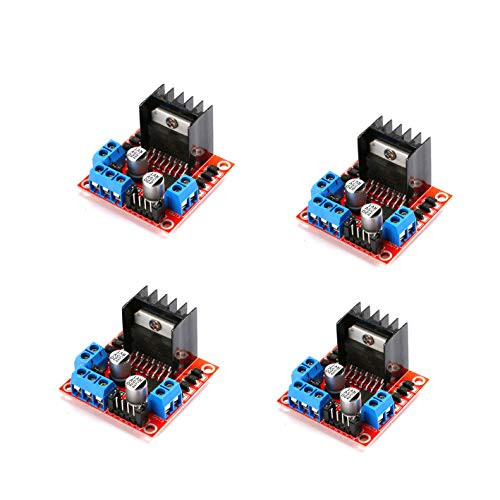 L298N Motor Driver Controller Board Module Stepper Motor DC Dual H-Bridge for ArduinoIJJ Smart Car Power UNO MEGA R3 Mega2560 4PCS