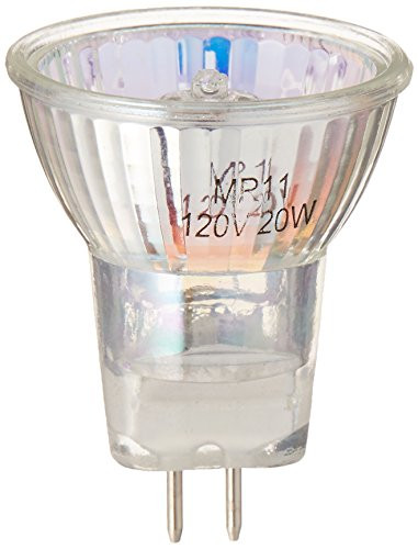 ETOPLIGHTING 5-Pack 20 Watt MR11 Halogen Bulb 2 Pin 120V 20W Flood Long Life 5 X MR11-120V-20 VPL1251
