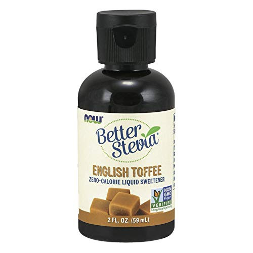 NOW Foods - Better Stevia Liquid Sweetener English Toffee - 2 oz_
