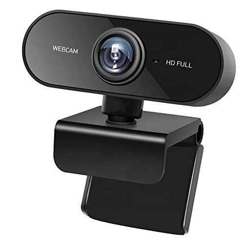 Webcam with Microphone 1080P HD USB 2_0 Desktop Laptop PC Web Camera for Computer PC Laptop Desktop Plug and Play Conference Study Meeting Video Calling Live Streaming