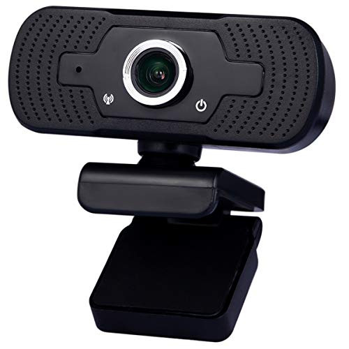 1080P HD Webcam with Microphone?Streaming Computer Web Camera with 90-Degree Wide View Angle USB PC Webcam for Video Calling Recording Conferencing Online Class