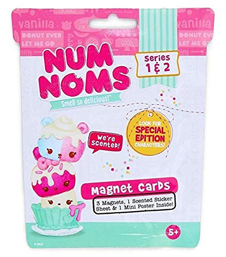 Num Noms Magnet Cards Mystery Series 1 and 2 Blind Bags