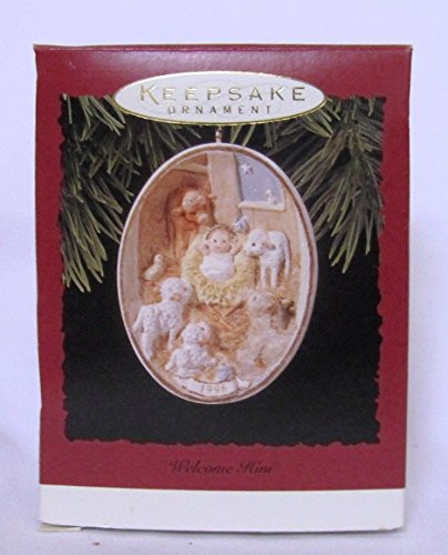 Hallmark Keepsake Ornament Welcome Him 1996