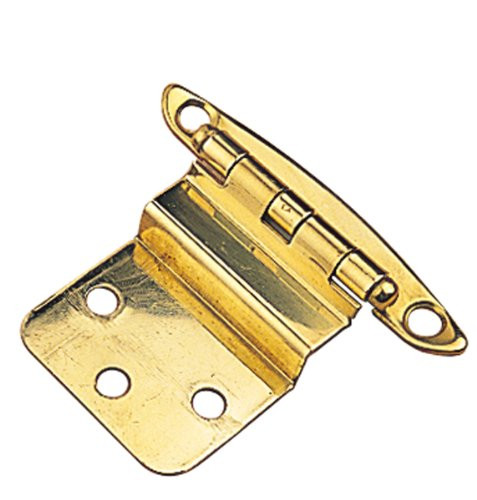 Sea Dog 201915-1 Brass Semi-Concealed Hinge, 3/8" Offset