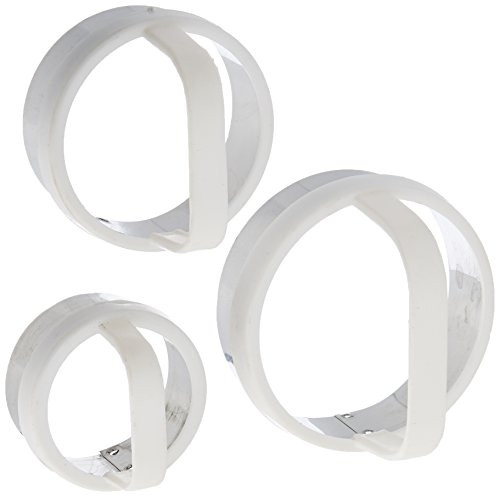 Norpro 3489 Biscuit/Cookie Cutter, Plain, Set of 3
