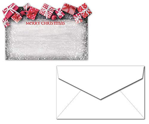 Gift Enclosure Cards with Envelopes - 40 Tiny Holiday Cards   Envelopes Presents