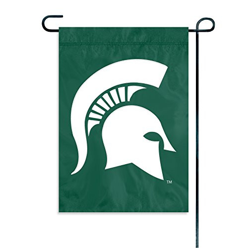 Party Animal NCAA Michigan State Spartans Garden Flag