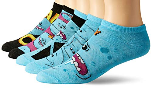 Rick And Morty Mr_ Meeseeks 5 Pack Ankle Socks Rick And Morty Mr_ Meeseeks 5 Pack Ankle Socks