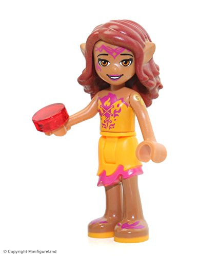 LEGO Elves MiniFigure - Azari Firedancer (Bright Light Orange) 41174