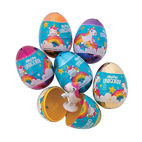 Fun Express Unicorn Filled Easter Eggs Set of 12 Fun Express Unicorn Filled Easter Eggs Set of 12