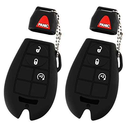 2x Key Fob Keyless Entry Remote Cover Protector for Jeep Dodge Chrysler M3N5WY783X IYZ-C01C GQ4-53T Fobik 2x Key Fob Keyless Entry Remote Cover Protector for Jeep Dodge Chrysler M3N5WY783X IYZ-C01C GQ4-53T Fobik