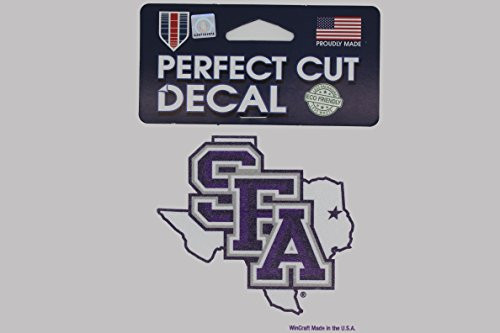 FGCSports Stephen F Austin University Lumberjacks SFA NCAA 4x4 Die Cut Decals FGCSports Stephen F Austin University Lumberjacks SFA NCAA 4x4 Die Cut Decals