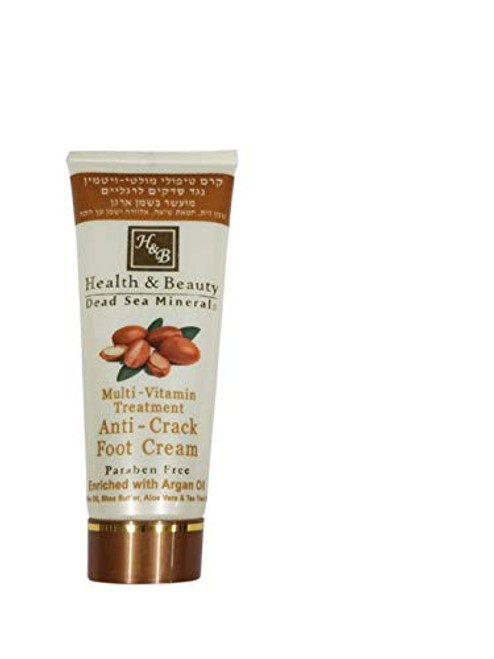 Health   Beauty Dead Sea Minerals H B Moisturizing Nourishing Cream by Bethlehem Gifts TM Multi-Vitamin Anti-Crack Foot Cream Argan Oil