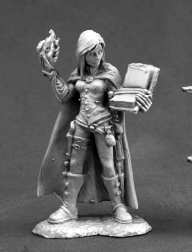 Reaper Nonalla Ellinad, Female Elf Wizard 03667 Miniatures