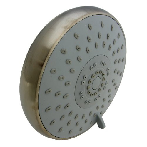 LASCO 08-5133 Rain Shower Head with Five Functions, Satin Nickel