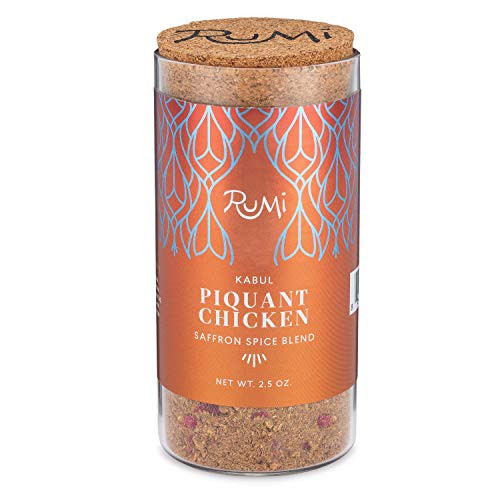 Rumi Spice - Kabul Piquant Chicken Saffron Spice Blend  With Authentic Afghan Saffron 2_5 oz