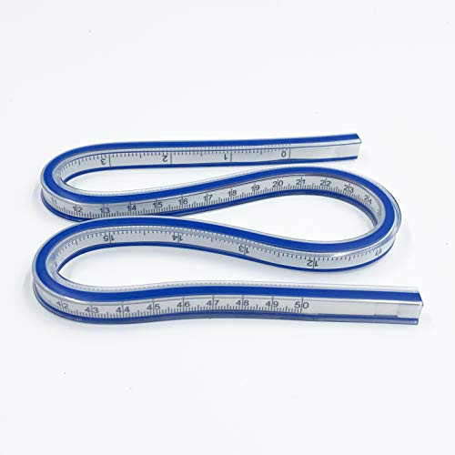 Flexible Curve Ruler Drafting Flex Design Rule for Pattern Makers Sewing Design Graphics Engineering Drawing Garment Design 12 inch