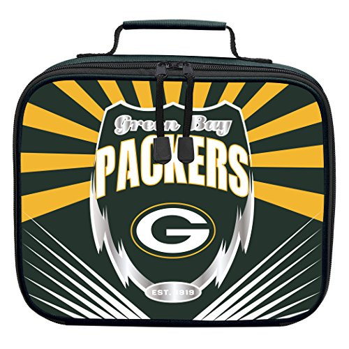 NFL Green Bay Packers Lightning Lunch Kit 10 x 8_5 x 3