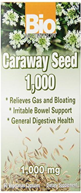 Bio Nutrition Caraway Seed Vegi-Caps 60 Count Bio Nutrition Caraway Seed Vegi-Caps 60 Count