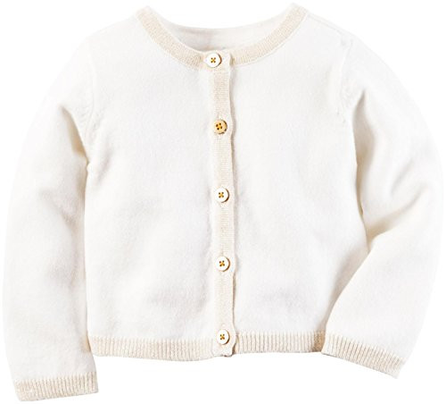 Carter's Baby Girls' Cardigans 120g100, Ivory 12M