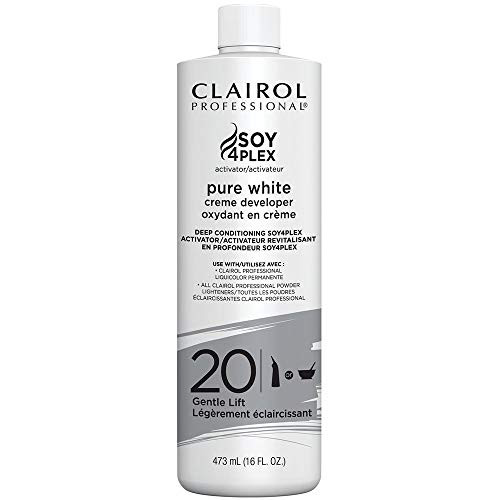 Clairol Professional Pure White 20 Volume Developer 16 Ounce