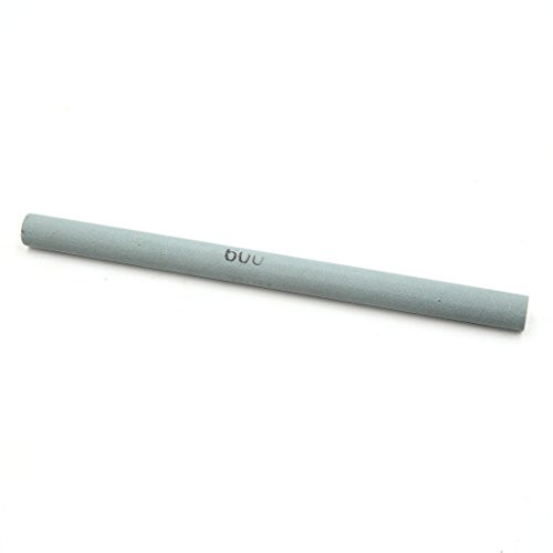 uxcell 600 Grit Abrasives Grinding Polishing Oil Stone Stick Sharpener Whetstone for Automotive