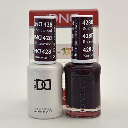 DNDDuo Gel Gel   Matching Polish Fall Set 428 - Rosewood
