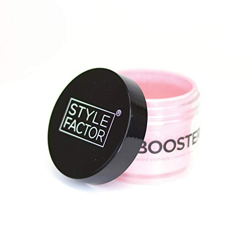 Style Factor Edge Booster Strong Hold Water-Based Pomade - Super Shine Moisture 3_38oz SWEET PEACH Style Factor Edge Booster Strong Hold Water-Based Pomade - Super Shine Moisture 3_38oz SWEET PEACH