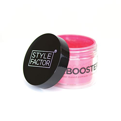 Style Factor Edge Booster Strong Hold Water-Based Pomade - Super Shine Moisture 3_38oz CHERRY Style Factor Edge Booster Strong Hold Water-Based Pomade - Super Shine Moisture 3_38oz CHERRY