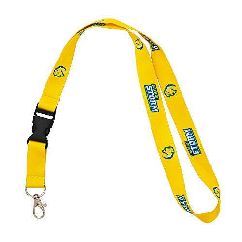 Southeastern Oklahoma State University Savage Storm NCAA Car Keys ID Badge Holder Lanyard Keychain Detachable Breakaway Snap Buckle