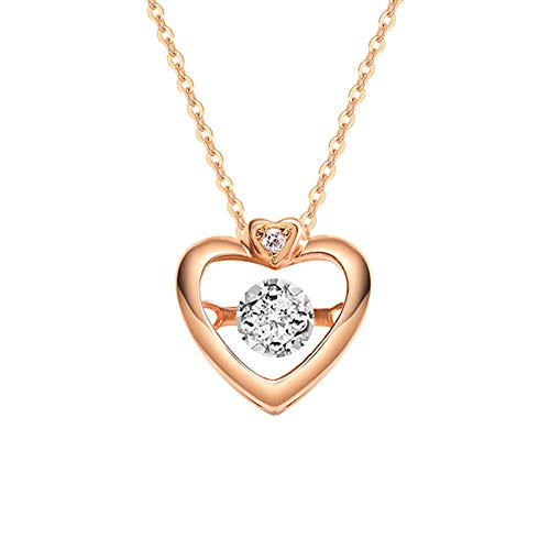 Ceqiny Love Pendant Necklace Clavicle Chain Necklace Photo Frame Necklace White Crystal Chain Necklace Vintage Choker S925 Sterling Silver Necklace Birthday Gifts for Women Girls Rose Gold Ceqiny Love Pendant Necklace Clavicle Chain Necklace Photo Frame Necklace White Crystal Chain Necklace Vintage Choker S925 Sterling Silver Necklace Birthday Gifts for Women Girls Rose Gold