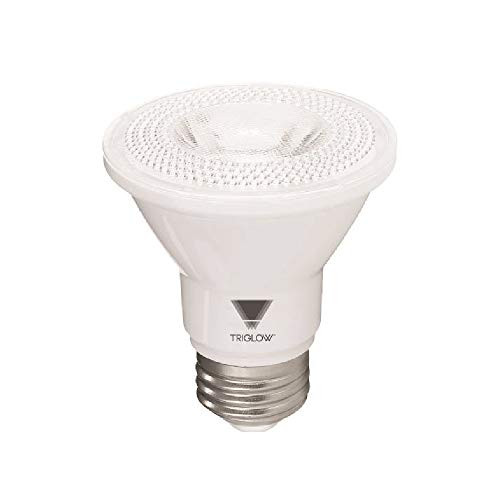 TriGlow T97003 7-Watt (50W Equivalent) PAR20 LED Bulb, CRI 90 500 Lumens, DIMMABLE Bulb, Daylight Color 5000K, UL Listed