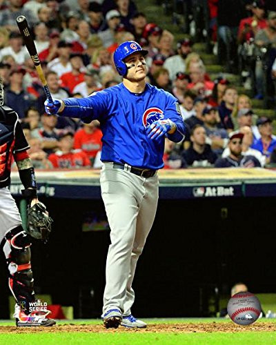 Anthony Rizzo Chicago Cubs 2016 World Series Action Photo Size 8 x 10
