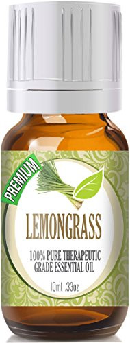 Lemongrass - 100% Pure, Best Therapeutic Grade Essential Oil - 10ml