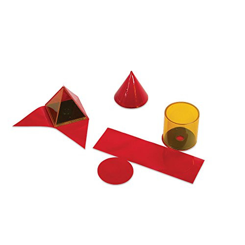 hand2mind ETA Nets for Relational GeoSolids Set of 12