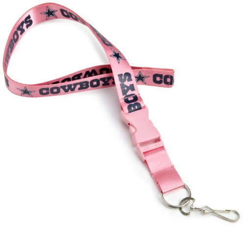 NFL Dallas Cowboys Lanyard Pink NFL Dallas Cowboys Lanyard Pink