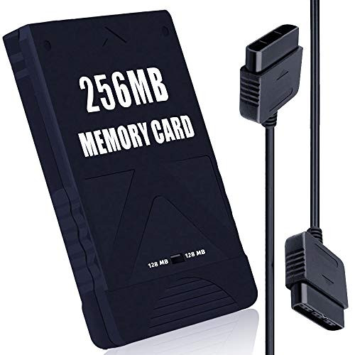 256MB ??Memory Card High Speed for Playstation 2 with Controller Extension Cable