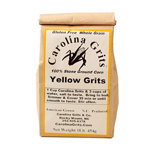 Carolina Grits Company Traditionally Stone Ground Yellow Grits 1 Pack Carolina Grits Company Traditionally Stone Ground Yellow Grits 1 Pack