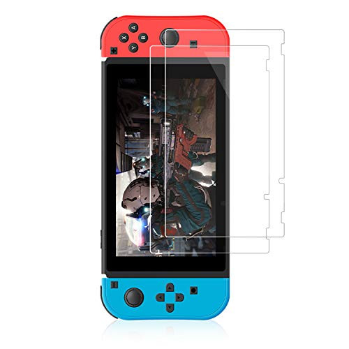 ?2 Pack? Tempered Glass Screen Protector Compatible with Nintendo Switch LiteUltra-Clear Transparent Anti-Scratch Screen Protector for Switch Nintendo Switch Lite