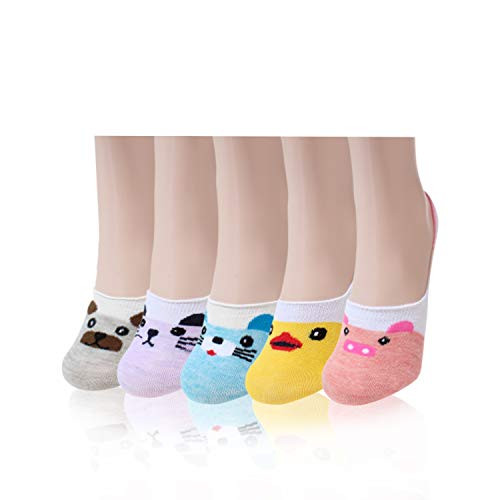 Novelty Funny Low Cut Ankle Sock for Women Girls Cute Cartoon Animals No Show Socks by PACKO Socks B 5 Novelty Funny Low Cut Ankle Sock for Women Girls Cute Cartoon Animals No Show Socks by PACKO Socks B 5