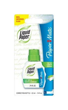 Liquid Paper 5640415 _74 Oz White Liquid Correction Fluid