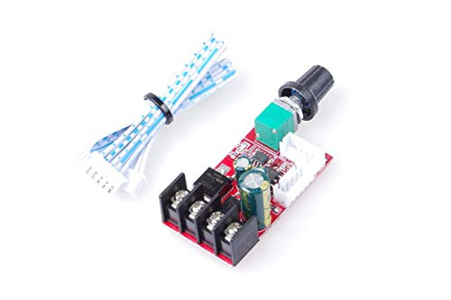 DC 10V-50V 15A PWM DC Motor Controller Switch Adjustable PLC Speed Governor