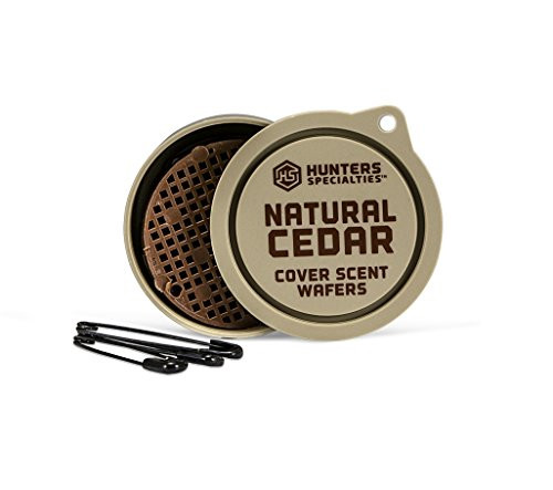 Hunters Specialties LUR3348609 Hunters Natural Cedar Cover Scent Wafers 3 Pack Tan