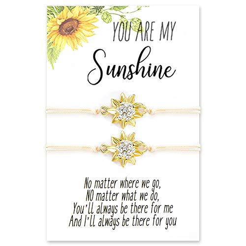 Tarsus You are My Sunshine Sunflowers Bracelets for Teens Girls Women Jewelry Gifts Tarsus You are My Sunshine Sunflowers Bracelets for Teens Girls Women Jewelry Gifts