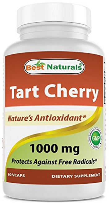 Best Naturals Tart Cherry Extract 1000 mg 60 Vcaps Best Naturals Tart Cherry Extract 1000 mg 60 Vcaps